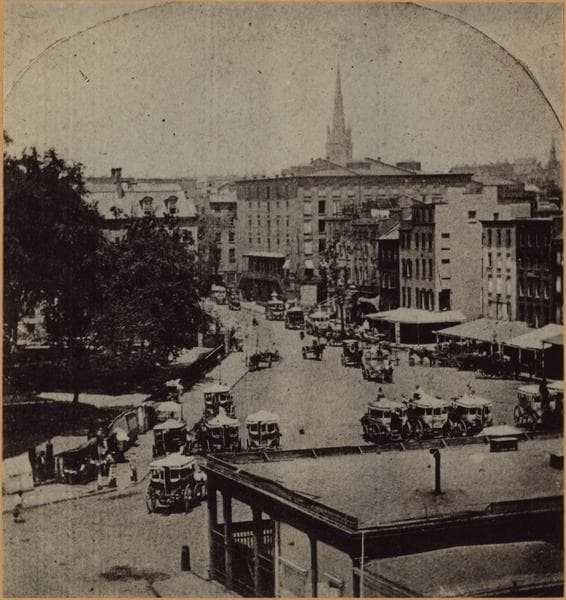 Manhattan: Whitehall Street - South Street, ca. 1860