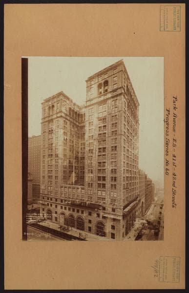 Manhattan: Park Avenue - 41st Street, 1923