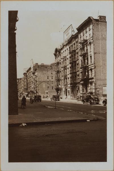 Manhattan: Delancey Street - Lewis Street, 1939