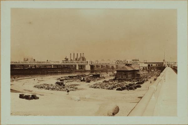 Bridges - Triborough Bridge - Bronx approach., 1936