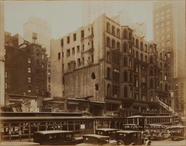 Manhattan: 5th Avenue - 42nd Street, 1929