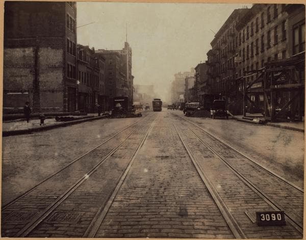 Manhattan: Hudson Street - Spring Street, 1923