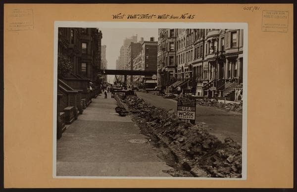 Manhattan: 76th Street (West) - Columbus Avenue, 1936