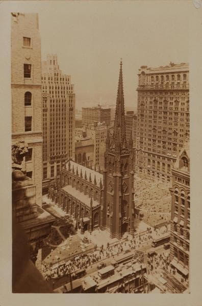 Manhattan: Broadway - Wall Street, 1929