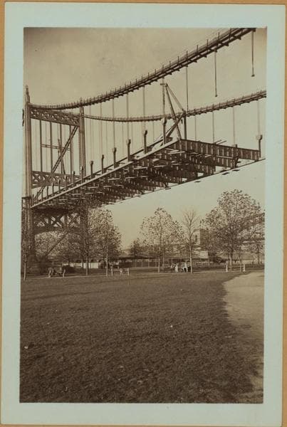 Bridges - Triborough and Hell Gate Bridges - [Astoria Park, Queens.], 1935