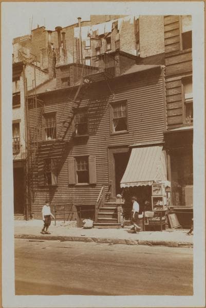 Manhattan: Baxter Street - Walker Street, 1933
