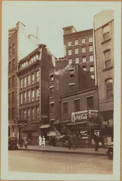 Manhattan: New Chambers Street - William Street, 1933