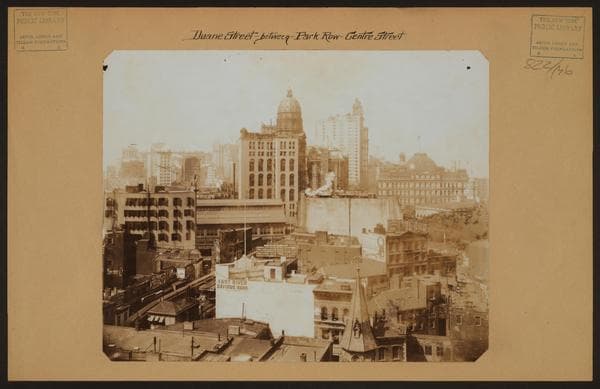 Manhattan: Duane Street - Park Row, 1902