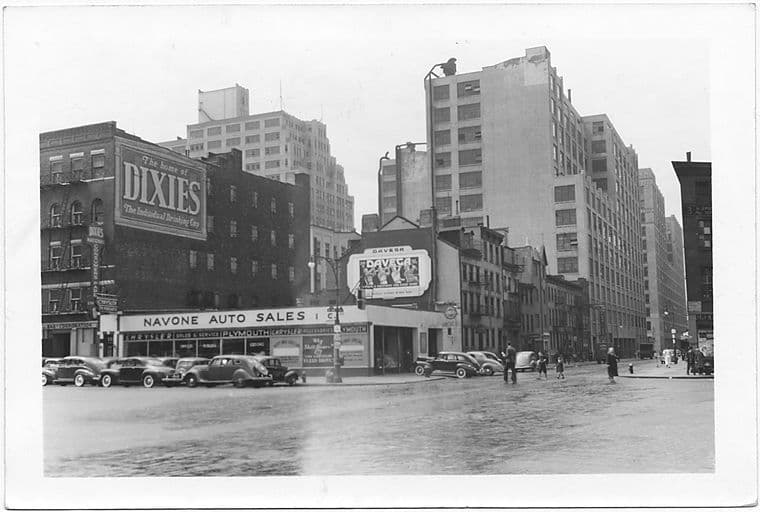 6th Avenue at Houston Street and , Southwest side to , Manhattan, 1940-04-30