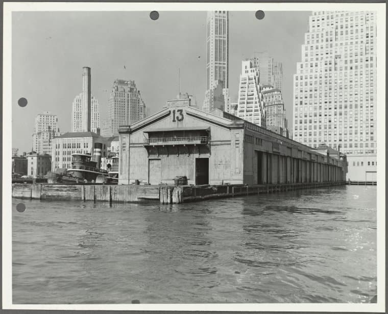 Pier 13, East River], 1951
