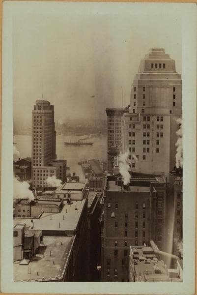 General view - Wall Street - Southwest., 1929