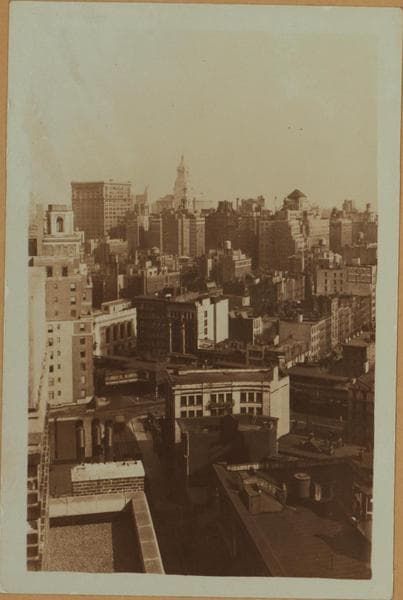 General view - [Manhattan - Christopher Street - Waverly Place.], 1933