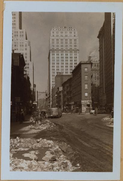 Manhattan: Greenwich Street - Trinity Place, 1941