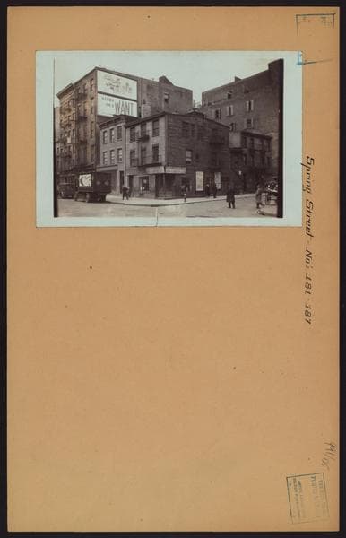 Manhattan: Spring Street - Thompson Street, 1932