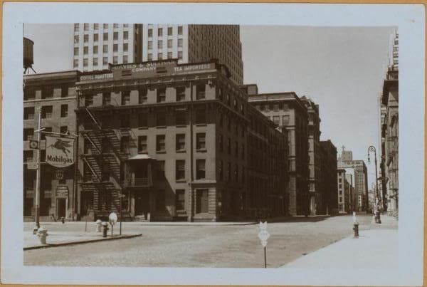 Manhattan: Front Street - Maiden Lane, 1940