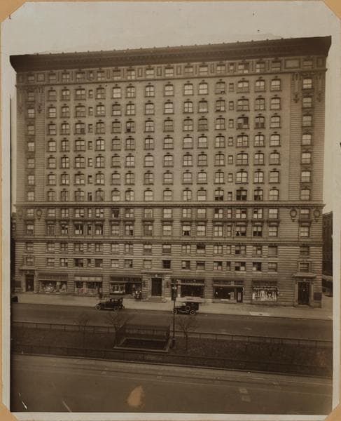 Manhattan: Broadway - 86th Street, 1921