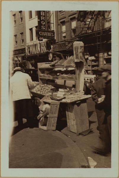 Occupations - Peddlers - Food., 1927–1937