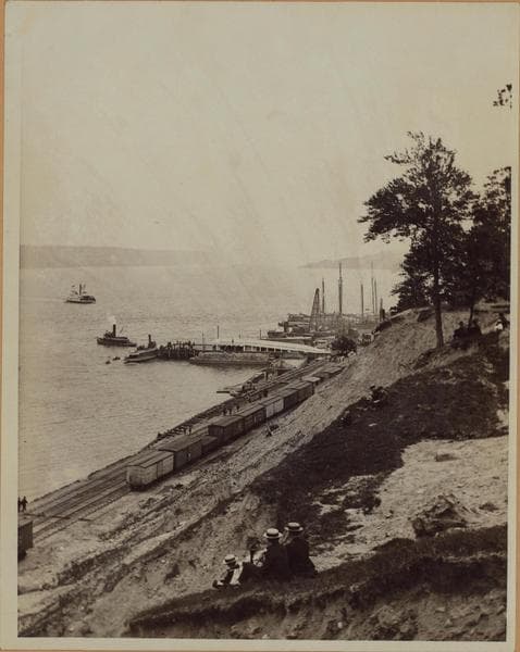 Manhattan: Riverside Park - [Across the North (Hudson) River - Tiemann Place - 125th Street (West).], 1890