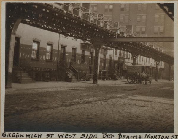 Manhattan: Greenwich Street - Beach Street, 1910–1941