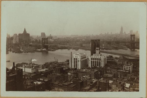 Bridges - Brooklyn Bridge., 1933