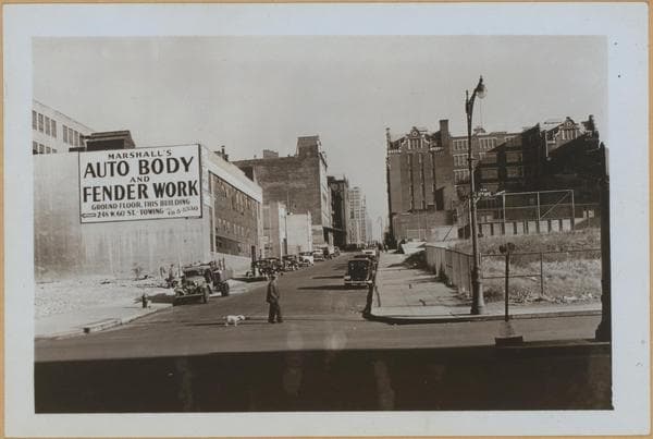 Manhattan: Columbus Avenue - 58th Street, 1939