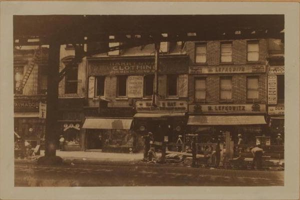 Manhattan: Bowery - Canal Street, 1927