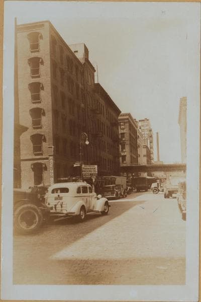 Manhattan: Hubert Street - Collister Street, 1937