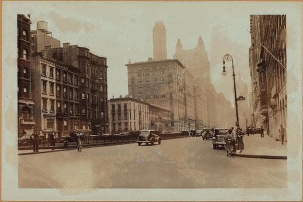 Manhattan: Park Avenue - 57th Street (East), 1936