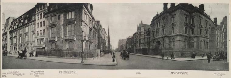 No. 728 Chas. M. Morse - Mrs. C.P. Huntington - Mrs. Herman Oelrichs - No. 743 S.R. Guggenheim - East 58th St.], 1911