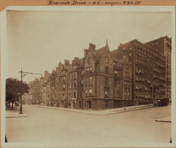 Manhattan: Riverside Drive - 79th Street, 1925