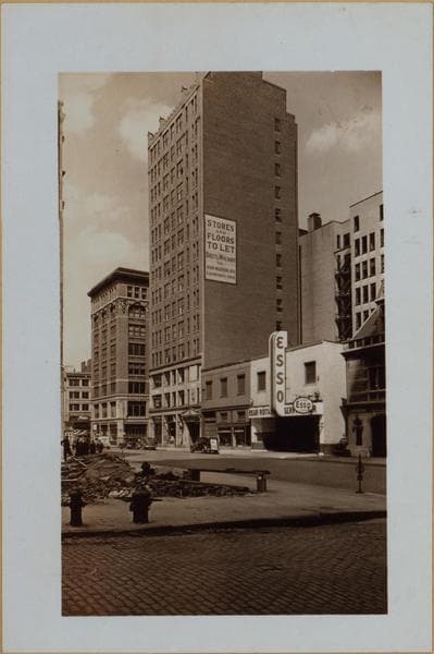 Manhattan: Lafayette Street - White Street, 1938