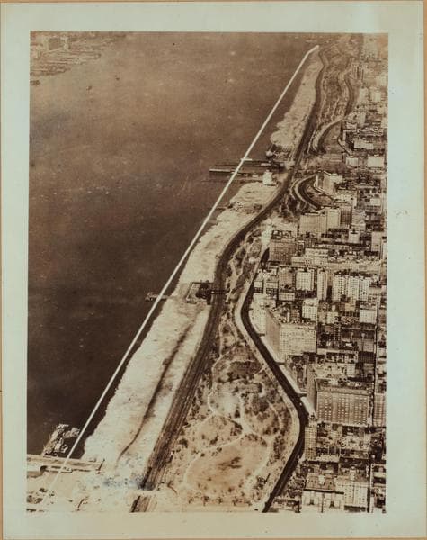 Manhattan: Riverside Park - 79th Street (West) - [Aerial view.], 1934