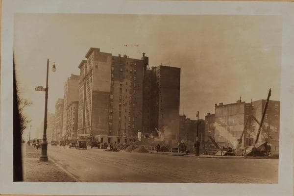 Manhattan: Central Park West - 95th Street, 1928