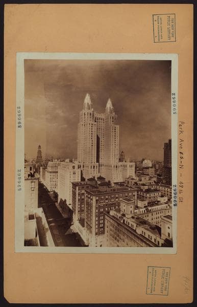 Manhattan: Park Avenue - 48th Street, 1931
