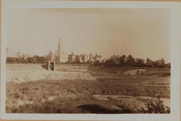 Manhattan: Central Park - Reservoirs - Lower reservoir., 1931