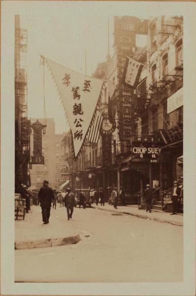 Manhattan: Pell Street - Bowery, 1927