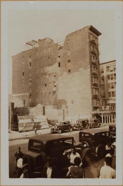 Manhattan: East Broadway - Pike Street, 1931