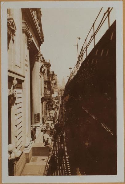 Manhattan: Bowery - Grand Street, 1934