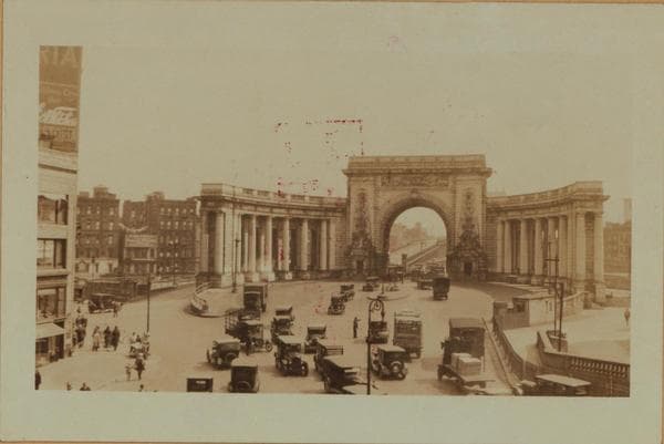 Bridges - Manhattan Bridge - [Manhattan gateway.], 1925–1929