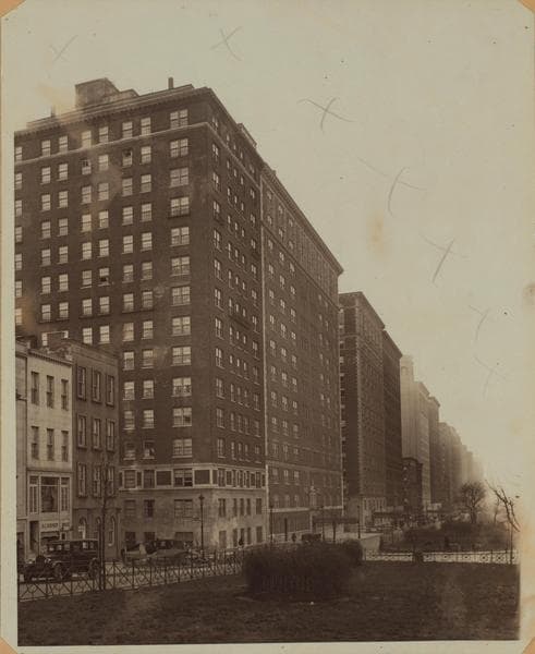 Manhattan: Park Avenue - 91st Street, 1928