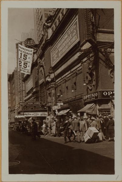 Manhattan: 6th Avenue - 43rd Street (West), 1929–1933