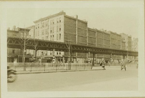 Manhattan: Allen Street - Stanton Street, 1928