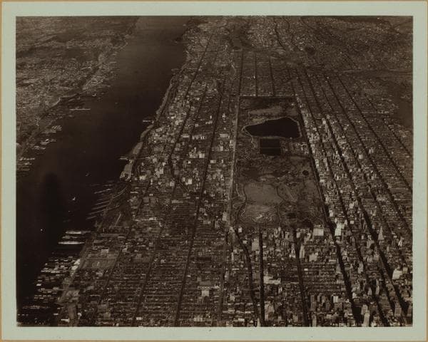 General view - [Manhattan - Central Park and surrounding area.], 1927