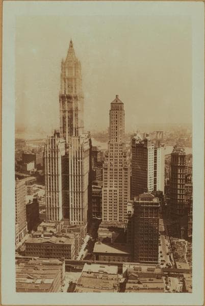 General view - [Manhattan - West Street - Between Vesey and Barcley Streets (East).], 1930