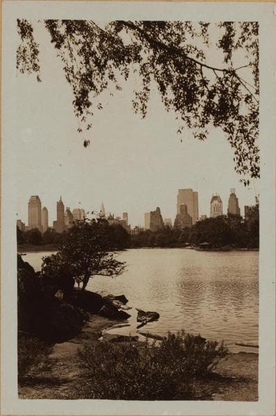 Manhattan: Central Park - The Lake., 1931–1933