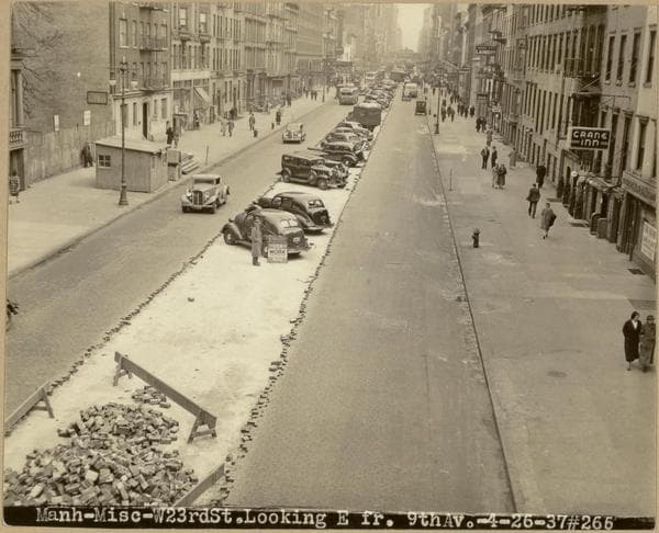 Manhattan: 23rd Street (West) - 9th Avenue, 1937