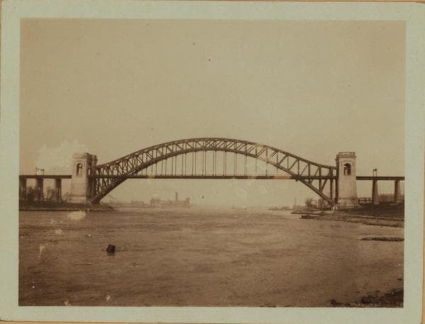 Bridges - Hell Gate Bridge [New York Connecting Railroad Bridge - East River.], 1925