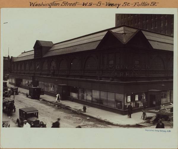 Manhattan: Washington Street - Vesey Street, 1925