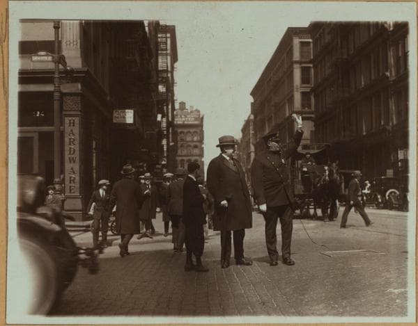 Police activities - Traffic officer., 1925