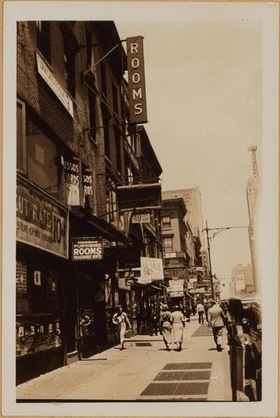 Manhattan: 8th Avenue - 40th Street (West), 1935